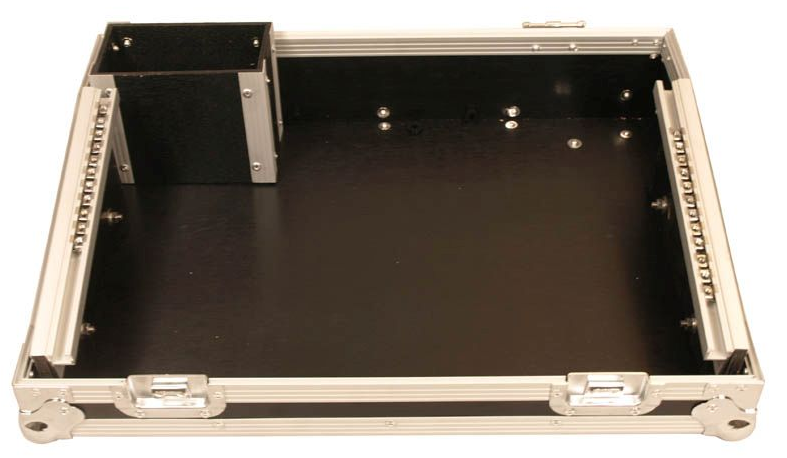 COBRA FC76 CASE INCLINATO FLIGHT CASE PORTA RACK 6 UNITA' PER MIXER LUCI 12/24