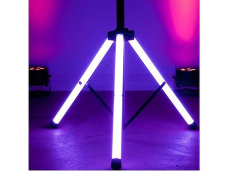 GEMINI STL 500 STAND PER CASSE ILLUMINATO A LED SOUND ACTIVE + TELECOMANDO - TechSoundSystem.com