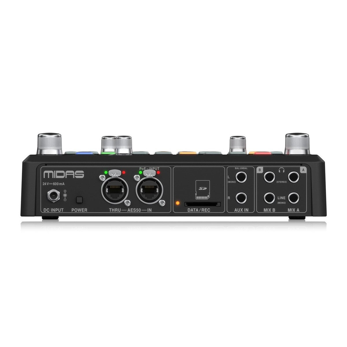 MIDAS DP48 MIXER PER MONITOR PERSONALE 2x48 CANALI CON REGISTRATORE E PLAYER SD CARD - TechSoundSystem.com