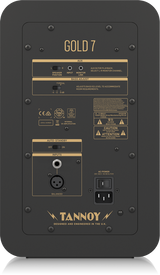 TANNOY GOLD 7 MONITOR DA STUDIO 6,5" 300 WATT CON TWEETER COASSIALE DA 1" - TechSoundSystem.com