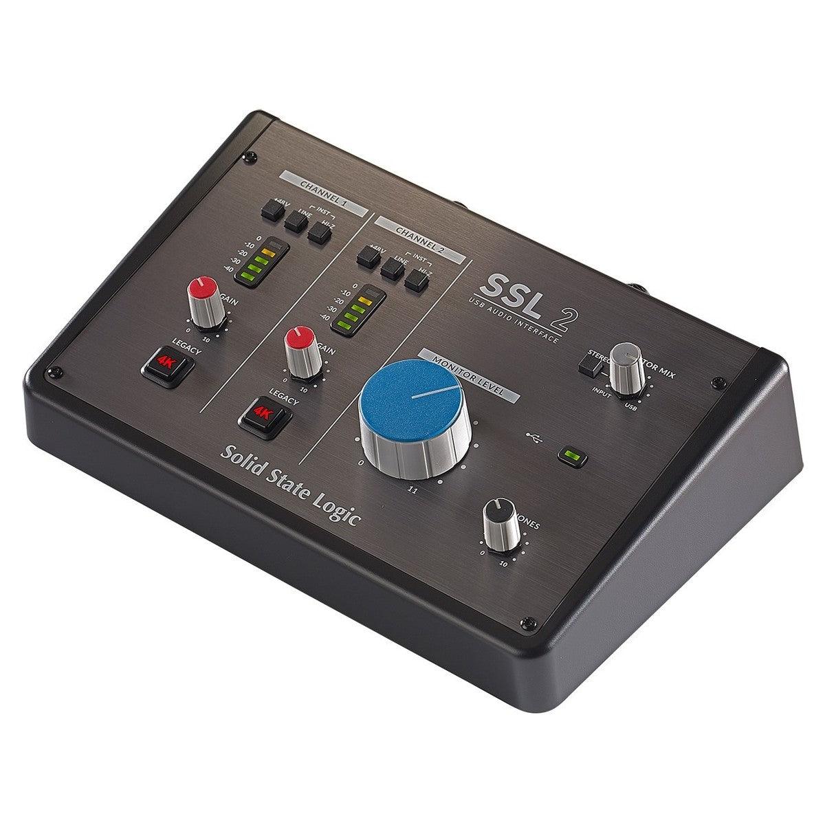 SOLID STATE LOGIC SSL2 AUDIO INTERFACE INTERFACCIA AUDIO USB 2 IN 2 OUT - TechSoundSystem.com