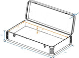 COBRA FC174 UNIVERSAL FOAM CASE FLIGHT CASE UNIVERSALE DIMENSIONI 821 x 481 x 194 MM - TechSoundSystem.com