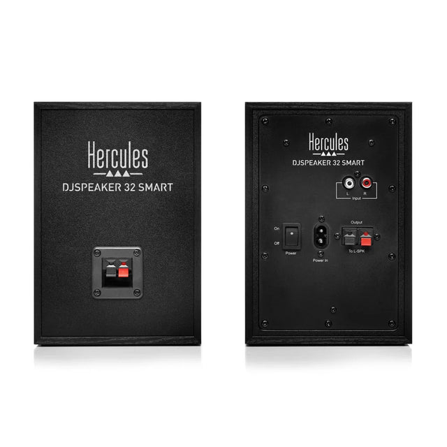 HERCULES DJ SPEAKER 32 SMART COPPIA MONITOR DA STUDIO 3" 60 WATT CON BLUETOOTH - TechSoundSystem.com