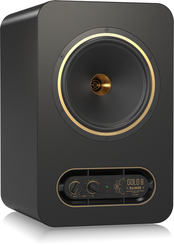 TANNOY GOLD 8 MONITOR DA STUDIO 8" 300 WATT CON TWEETER COASSIALE DA 1" - TechSoundSystem.com