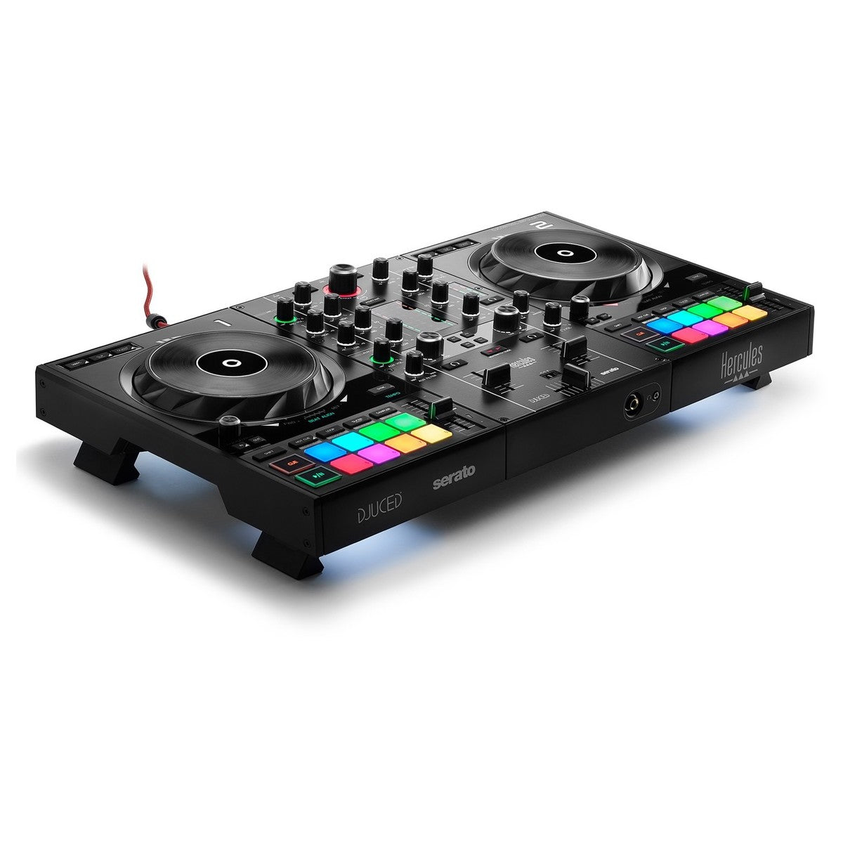 HERCULES DJ CONTROL INPULSE 500 CONTROLLER DIGITALE 2 DECK USB PER DJ