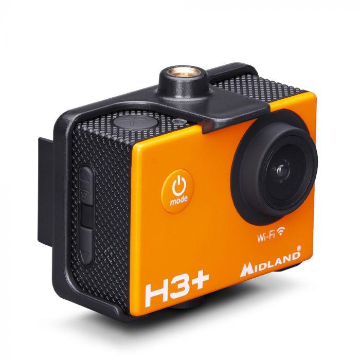 MIDLAND H3+ ACTION CAMERA FULL HD WATERPROOF 30MT BATTERIA LI-ION 900MAH ACCESSORI - TechSoundSystem.com