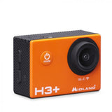 MIDLAND H3+ ACTION CAMERA FULL HD WATERPROOF 30MT BATTERIA LI-ION 900MAH ACCESSORI - TechSoundSystem.com