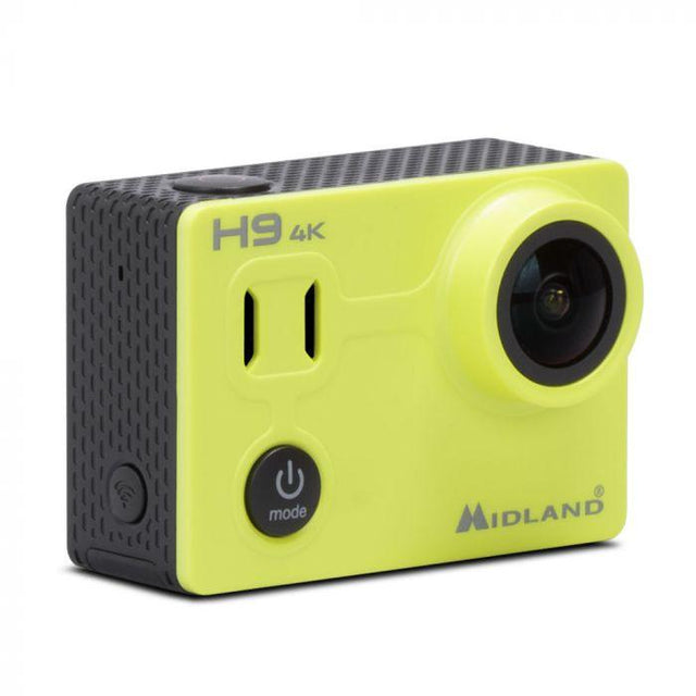 MIDLAND H9 ACTION CAMERA UHD 4K 30 FPS WATERPROOF 30MT BATTERIA LI-ION 1050MAH ACCESSORI - TechSoundSystem.com