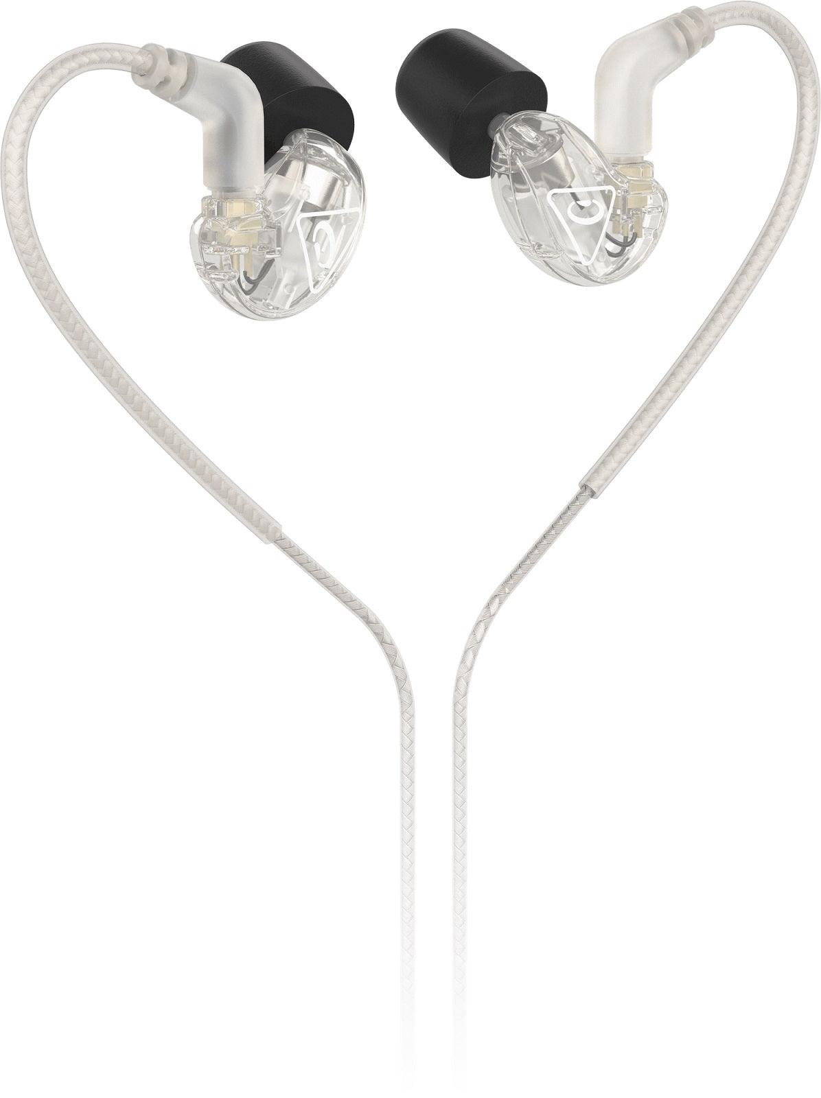 BEHRINGER SD251-CL AURICOLARE IN EAR MONITOR CLEAR TRASPARENTE - TechSoundSystem.com