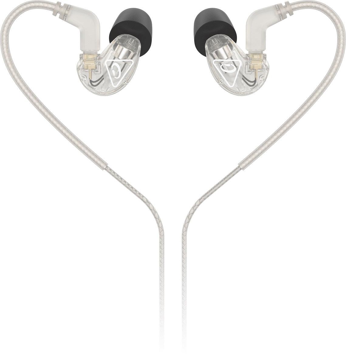 BEHRINGER SD251-CL AURICOLARE IN EAR MONITOR CLEAR TRASPARENTE - TechSoundSystem.com