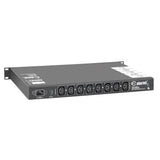 ADAM HALL PCL10 PRO REGOLATORE DI TENSIONE A RACK CON ILLUMINAZIONE A LED REGOLABILE DISPLAY VOLTOMETRO E AMPEROMETRO