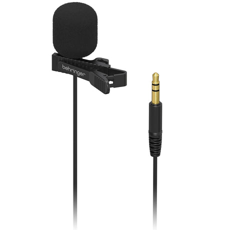 BEHRINGER BC LAV GO MICROFONO LAVALIER PER BROADCAST E BODYPACK CON BORSA - TechSoundSystem.com