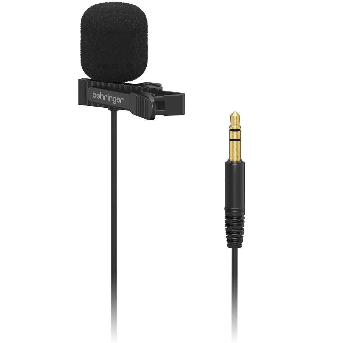 BEHRINGER BC LAV GO MICROFONO LAVALIER PER BROADCAST E BODYPACK CON BORSA - TechSoundSystem.com