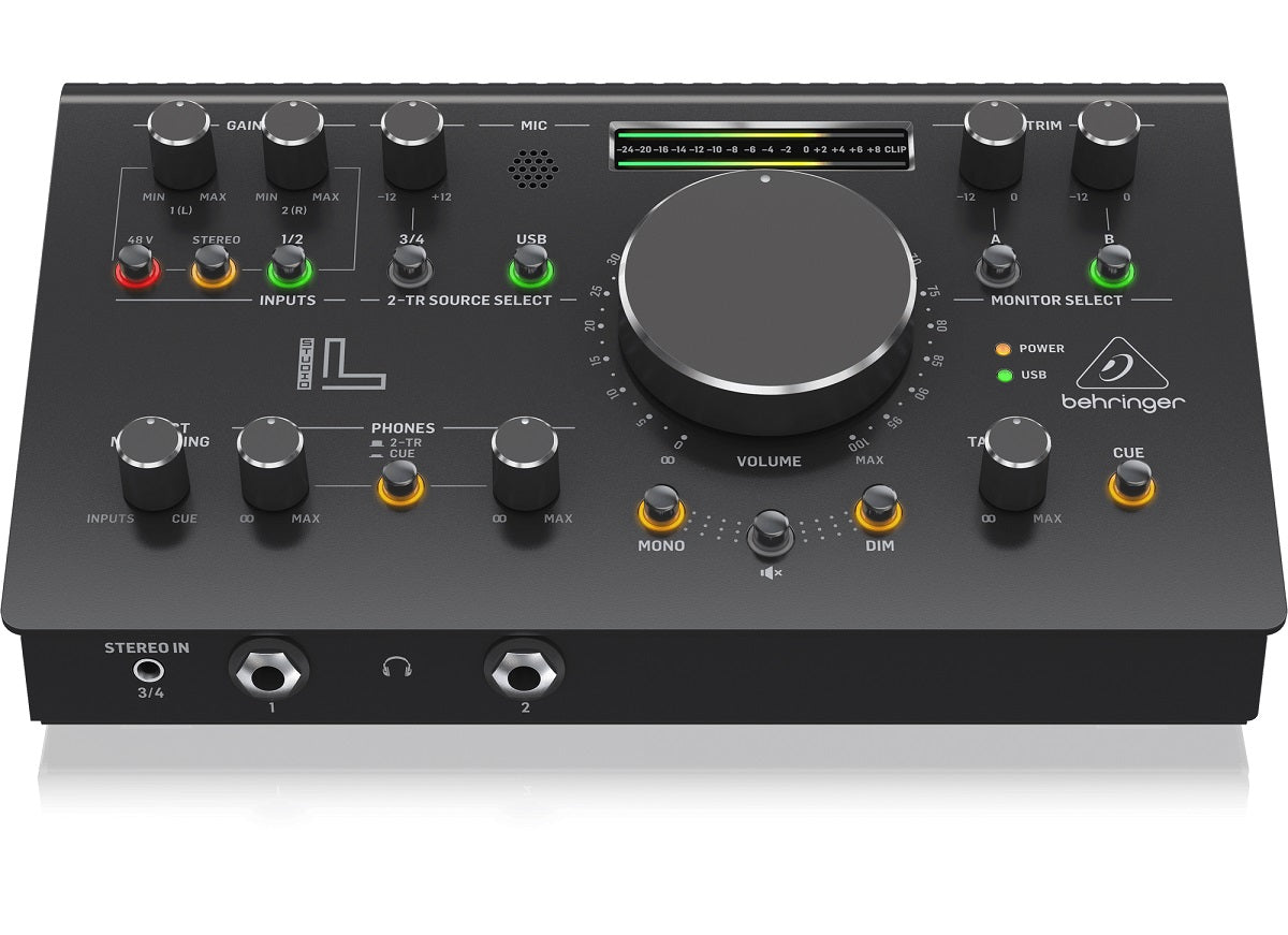 BEHRINGER STUDIO L CONTROLLER MONITOR PRE MIDAS INTERFACCIA AUDIO USB - TechSoundSystem.com