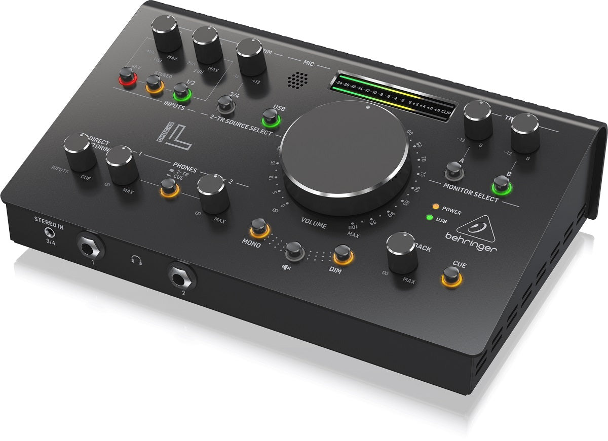 BEHRINGER STUDIO L CONTROLLER MONITOR PRE MIDAS INTERFACCIA AUDIO USB - TechSoundSystem.com