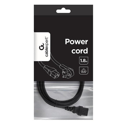 CABLEXPERT PC186-VDE 5M POWER CORD CAVO DA SPINA SCHUKO A PRESA VDE C13 DA 5 METRI - TechSoundSystem.com