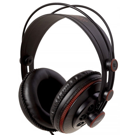 SUPERLUX HD-681 CUFFIA DA STUDIO SEMIAPERTA CIRCUMAURALE DINAMICA NERA / ROSSA EX-EDMO - TechSoundSystem.com