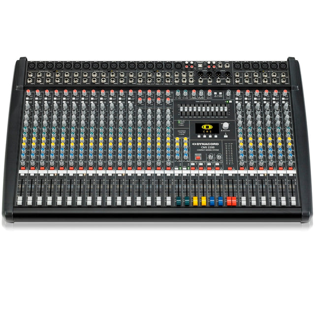 DYNACORD CMS2200-3-MIG MIXER ANALOGICO 22 CANALI CON INTERFACCIA USB E DOPPI EFFETTI STEREO - TechSoundSystem.com