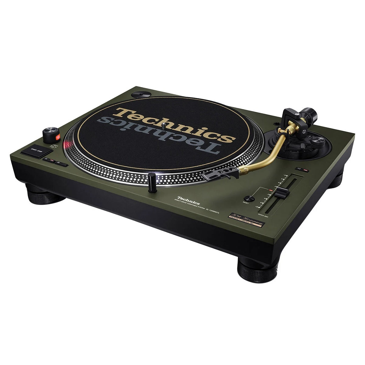 TECHNICS SL1200M7L GREEN 50TH ANNIVERSARY GIRADISCHI PROFESSIONALE PER DJ E HI-FI COLORE VERDE