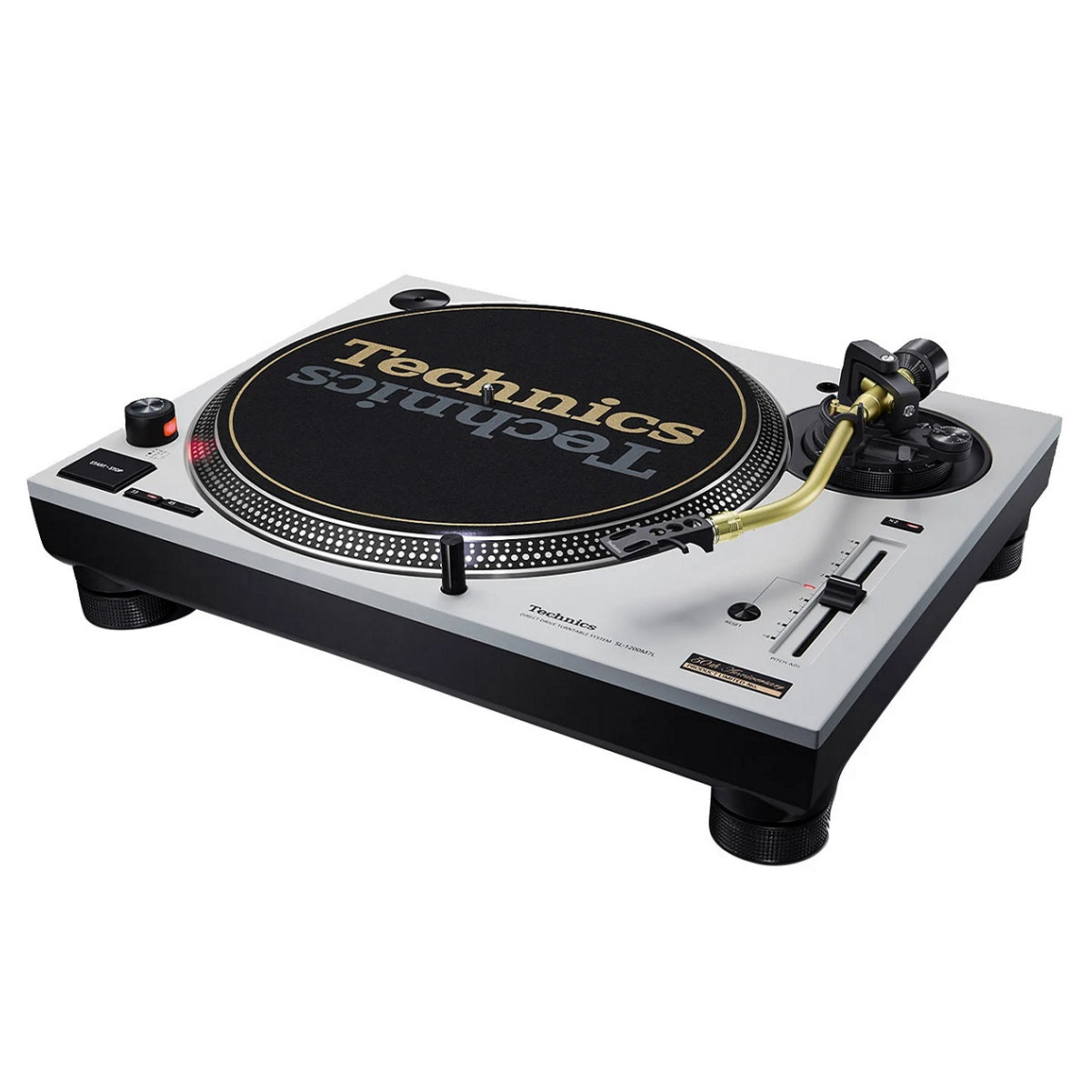 TECHNICS SL1200M7L WHITE 50TH ANNIVERSARY GIRADISCHI PROFESSIONALE PER DJ E HI-FI COLORE BIANCO