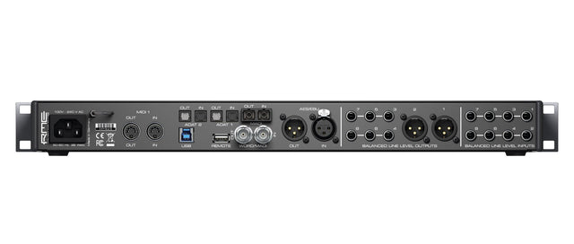 RME FIREFACE UFX III - TechSoundSystem.com