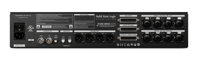 SOLID STATE LOGIC PUREDRIVE OCTO - TechSoundSystem.com