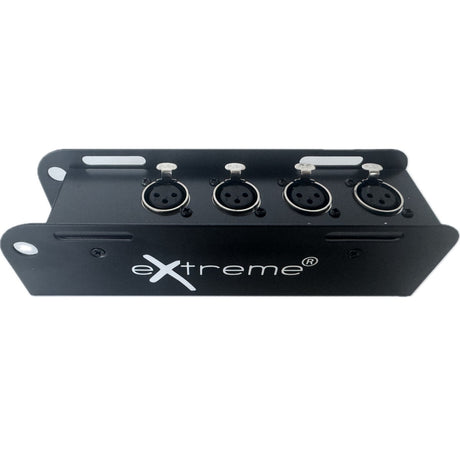 EXTREME SB4XFCAT MINI STAGEBOX EXTENDER AUDIO - DMX SU RJ45 CON 4 CONNETTORI XLR FEMMINA - TechSoundSystem.com