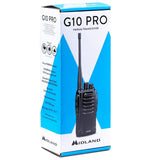 MIDLAND G10 PRO WALKIE TALKIE C1107.04 RICETRASMITTENTE CLIP CARICATORE E ADATTATORE - TechSoundSystem.com