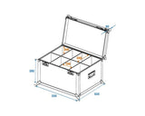 ROADINGER FLIGHTCASE PER 8xSLS MISURA M - TechSoundSystem.com