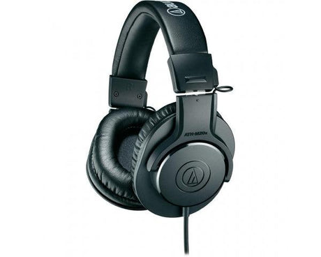 AUDIO-TECHNICA ATH M20X CUFFIA DINAMICA CHIUSA NERA - TechSoundSystem.com