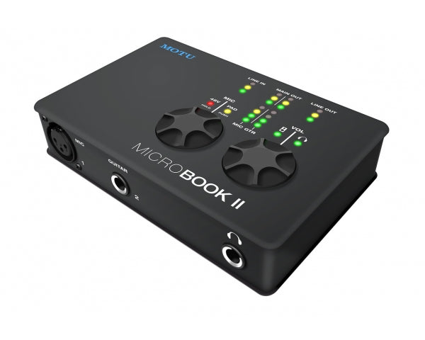 MOTU MICRO BOOK II AUDIO INTERFACE INTERFACCIA AUDIO USB 2IN 6OUT - TechSoundSystem.com