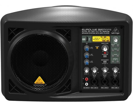 BEHRINGER B207MP3 CASSA ATTIVA MONITOR PALCO 150 WATT LETTORE MP3 / USB CON MIXER - TechSoundSystem.com