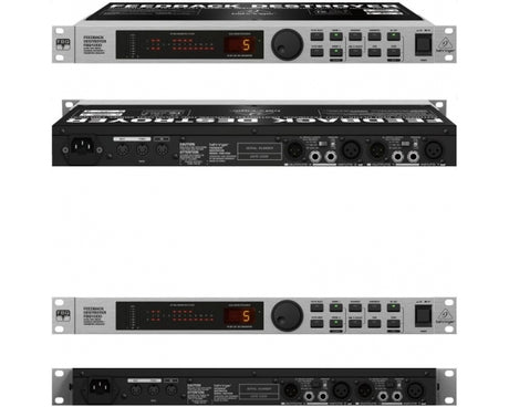 BEHRINGER FBQ1000 ANTIFEEDBACK 2 CANALI SOPPRESSORE ED EQUALIZZATORE PARAMETRICO EX-DEMO - TechSoundSystem.com