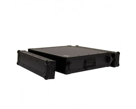 BLACK CASE BC2U PER 2 UNITA&#039; RACK - TechSoundSystem.com