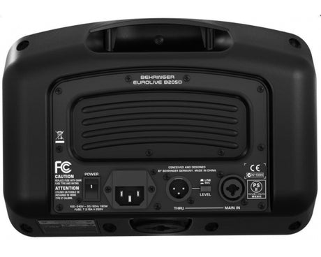 BEHRINGER B205D EUROLIVE SPEAKER WOOFER 5,25" 150 WATT CASSA MONITOR CON MIXER - TechSoundSystem.com