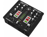 BEHRINGER VMX100USB PRO MIXER DJ 2 CANALI CON CONTABATTUTE + INGRESSO MICROFONO + INTERFACCIA AUDIO USB + SOFTWARE GRATUITO - TechSoundSystem.com