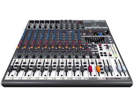 BEHRINGER XENYX X1832-USB MIXER PASSIVO 18 INGRESSI EFFETTI 24 BIT 6 COMPRESSORI EQ 9 BANDE + INTERFACCIA AUDIO USB - TechSoundSystem.com