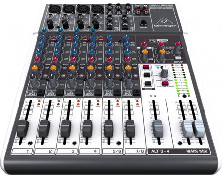 BEHRINGER XENYX 1204-USB MIXER PASSIVO 12 INGRESSI 4 MONO 2 STEREO CON INTERFACCIA AUDIO USB - TechSoundSystem.com