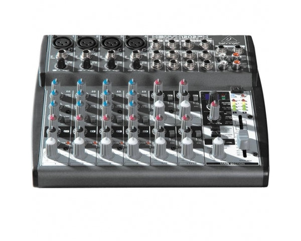 BEHRINGER XENYX 1202FX MIXER PASSIVO 12 INGRESSI MULTIEFFETTI VOCE KARAOKE 4 MIC PRE PHANTOM POWER +48V