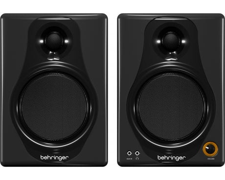 BEHRINGER MEDIA40USB COPPIA MONITOR BIAMPLIFICATI 40 WATT USB TRS RCA - TechSoundSystem.com