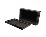 BLACK CASE BCX32 FLIGHT CASE PER MIXER BEHRINGER X32 NERO MANIGLIE RITORNO CHIUSURE FARFALLA INCASSATE - TechSoundSystem.com