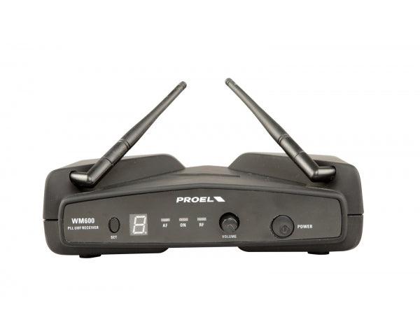 PROEL WM600H LAVALIER E HEADSET UHF RADIOMICROFONO ARCHETTO WIRELESS - TechSoundSystem.com