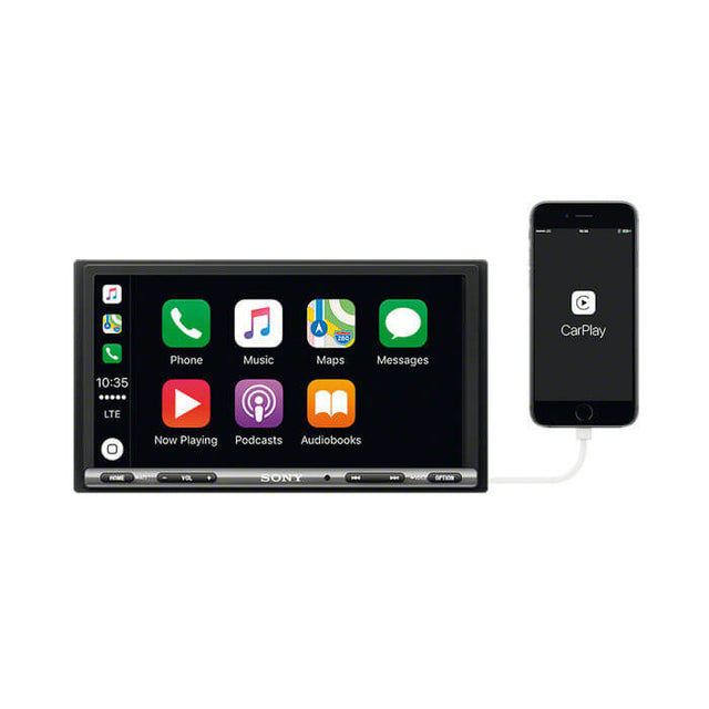 Sony XAV-AX3005ANT autoradio DAB+ con antenna, Android Auto, Apple Car Play, Bluetooth 3.0 e monitor 7" - TechSoundSystem.com