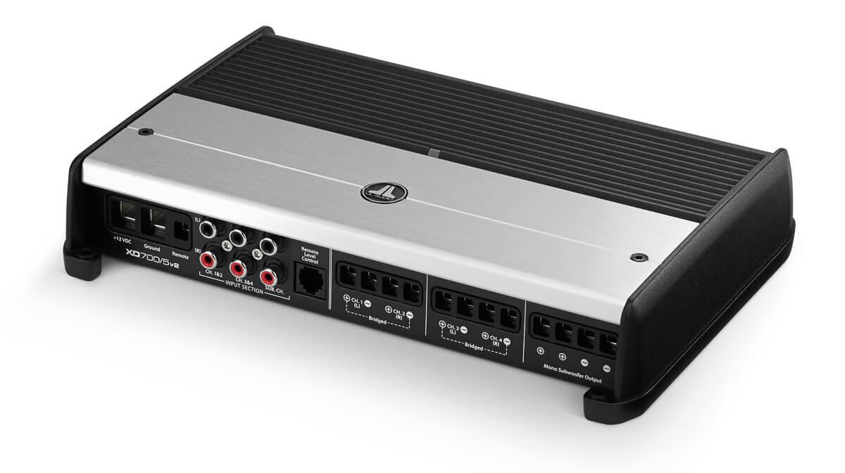 JL Audio XD700/5 v2 amplificatore a 5 canali classe D 75 W x 4 CH a 4 Ohm - TechSoundSystem.com