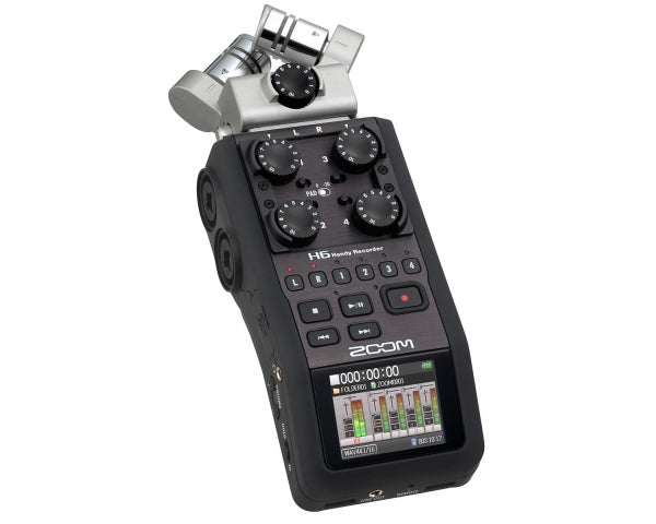 ZOOM H6 REGISTRATORE DIGITALE PALMARE 6 TRACCE ( VECCHIA SERIE ) - TechSoundSystem.com