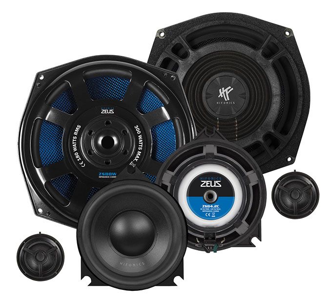 Hifonics ZSB-8.3C Altoparlanti per BMW a 3 vie parzialmente attivo da 300W RMS - TechSoundSystem.com