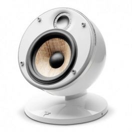 Focal DOME FLAX SAT 1.0 coppia di diffusore compatto multiuso,bianco, 2 vie, in alluminio, woofer "FLAX", 100 W - 1 - Techsoundsystem.com