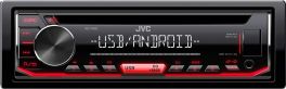 JVC KD-T402 Autoradio 1 DIN USB, AUX, unità CD Android Music Control - 1 - Techsoundsystem.com