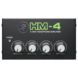 MACKIE HM4 AMPLIFICATORE PER CUFFIE 4 CANALI 1 IN 4 OUT - 1 - Techsoundsystem.com