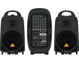 BEHRINGER PPA2000BT SISTEMA PA PORTATILE 2000 WATT CON BLUETOOTH E EFFETTI MIXER + CASSE - 1 - Techsoundsystem.com